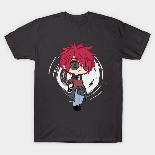 Gacha Life Wallflower Boy Remy Chan T-Shirt by UwU Kitty